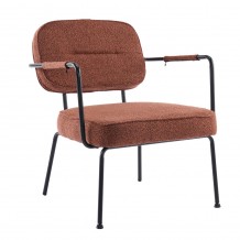 PRISLEY ΠΟΛΥΘΡΟΝΑ TERRACOTTA 73x66x78 c492994