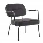 PRISLEY ΠΟΛΥΘΡΟΝΑ ΜΑΥΡΟ 73x66x78 c492998