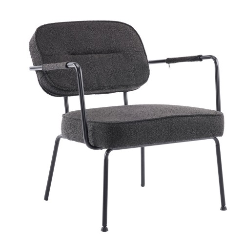 PRISLEY ΠΟΛΥΘΡΟΝΑ ΜΑΥΡΟ 73x66x78 c492998
