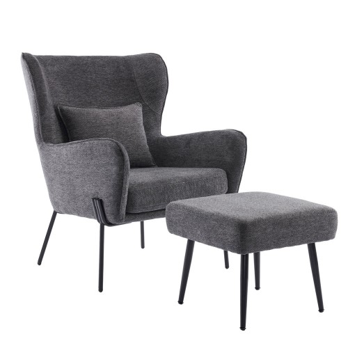 CHILLOUT ΠΟΛΥΘΡΟΝΑ ΓΚΡΙ ΣΚΟΥΡΟ 84x74x97 5 c493002