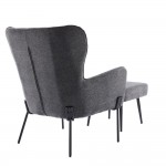 CHILLOUT ΠΟΛΥΘΡΟΝΑ ΓΚΡΙ ΣΚΟΥΡΟ 84x74x97 5 c493002