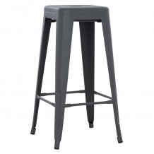 ΣΚΑΜΠΟ ΜΠΑΡ ΜΕΤΑΛΛΙΚΟ MELITA-PRO HM8642 50 ΣΕ ΓΚΡΙ 43x43x78Υεκ c493212