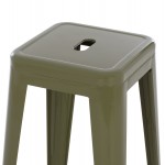 ΣΚΑΜΠΟ ΜΠΑΡ ΜΕΤΑΛΛΙΚΟ MELITA-PRO HM8642 43 ΣΕ DARK OLIVE 43x43x78Υεκ c493215