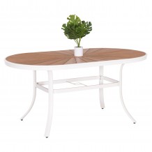 ΤΡΑΠΕΖΙ ΕΞΩΤ ΧΩΡΟΥ TELAMO HM6288 02 ΑΛΟΥΜΙΝΙΟ ΛΕΥΚΟ POLYWOOD 160X90Χ73 5Υεκ c493223 ΤΡΑΠΕΖΙ ΕΞΩΤ ΧΩΡΟΥ TELAMO HM6288 02 ΑΛΟΥΜΙΝΙΟ ΛΕΥΚΟ POLYWOOD 160X90Χ73 5Υεκ c493223