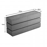 Συρταριέρα Sonlen pakoworld mdf σε oak απόχρωση 120x40x72εκ c493315