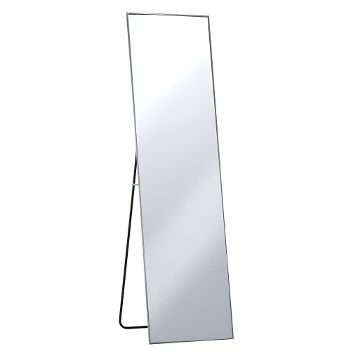 Καθρέπτης Δαπέδου Ασημί Μέταλλο Γυαλί 46x168cm c493512
