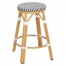 ΣΚΑΜΠΟ ΑΛΟΥΜΙΝΙΟΥ ΜΕΣ ΥΨΟΥΣ CHINO HM6286 03 BAMBOO LOOK TEXTILENE 43x43x65Υεκ c493567