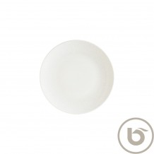 Πιάτο Ρηχό πορσελάνης coupe 21cm με διακριτικό σχέδιο Radix BONNA - Σετ 6 c493579