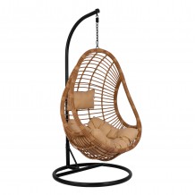 ΚΡΕΜΑΣΤΗ ΠΟΛΥΘΡΟΝΑ ΦΩΛΙΑ CALLIE HM5541 01 ΜΕ WICKER ΜΑΞΙΛΑΡΙΑ ΜΠΕΖ Φ95Χ195Υ εκ c493682