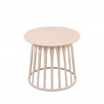 BASKET COFFEE TABLE TERRAZZO 49 5x49 5x44 c493692