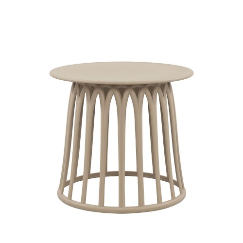 BASKET COFFEE TABLE ΓΚΡΙ ΑΝΟΙΧΤΟ 49 5x49 5x44 c493694