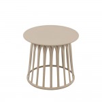 BASKET COFFEE TABLE ΓΚΡΙ ΑΝΟΙΧΤΟ 49 5x49 5x44 c493694