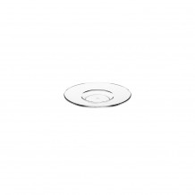 Πλαστικό πιατάκι 10 5cm για φλυτζάνι 80cc SAN Διάφανο GoldPlast - Σετ 6 c493982