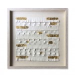 VITAL VIBES ΠΙΝΑΚΑΣ ΔΙΑΚΟΣΜΗΣΗΣ 60x60x4 PEVA ΜΠΕΖ ΧΡΥΣΟ ΓΥΑΛΙ ΦΥΣΙΚΟ c494106