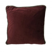 SOLID ΔΙΑΚΟΣΜΗΤΙΚΟ ΜΑΞΙΛΑΡΙ 50x50 ΒΕΛΟΥΔΟ ΜΠΟΡΝΤΩ c494201