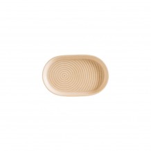 Πιατέλα Οβάλ πορσελάνης με κάθετο χείλος step 19cm Reactive γυάλωμα Mirage Ripple BONNA - Σετ 12 c494397