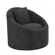 SOFTY ΠΟΛΥΘΡΟΝΑ ΠΕΡΙΣΤΡΕΦΟΜΕΝΗ ΓΚΡΙ ΣΚΟΥΡΟ 80x80x77 c494674