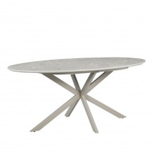 CASPIAN ΤΡΑΠΕΖΙ ΓΚΡΙ ΜΕ ΟΨΗ ΜΑΡΜΑΡΟΥ 180x90x75 c494679 CASPIAN ΤΡΑΠΕΖΙ ΓΚΡΙ ΜΕ ΟΨΗ ΜΑΡΜΑΡΟΥ 180x90x75 c494679