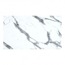 Επιφάνεια τραπεζιού Melody pakoworld HPL λευκό μαρμάρου 69x120εκ πάχους 12mm c495016