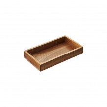 Ξύλινο κουτί Buffet ακακίας GN1 3 - 32 5x17 6xΥ5 6cm σειρά Venezia Leone c495290 Ξύλινο κουτί Buffet ακακίας GN1 3 - 32 5x17 6xΥ5 6cm σειρά Venezia Leone c495290