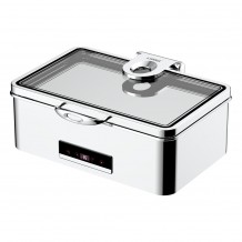 Ηλεκτρικό DRY-HEAT δεν χρειάζεται νερό Μπαιν Μαρί υδραυλικό GN1 1 10cm INOX 18 10 Sunnex c495325