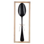 Wall Relief Vintage Cutlery Μέταλλο Μαύρο PU Pcs Assorted 30x3x80cm c495421