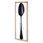 Wall Relief Vintage Cutlery Μέταλλο Μαύρο PU Pcs Assorted 30x3x80cm c495421