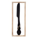 Wall Relief Vintage Cutlery Μέταλλο Μαύρο PU Pcs Assorted 30x3x80cm c495421