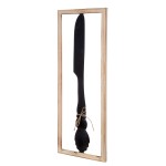 Wall Relief Vintage Cutlery Μέταλλο Μαύρο PU Pcs Assorted 30x3x80cm c495421