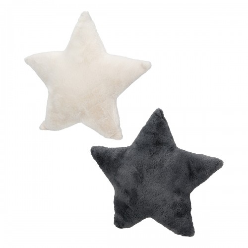  Cushion Star Textile Beige Grey 2 Assorted 45X13X43Cm 45X13X43Cm c495442