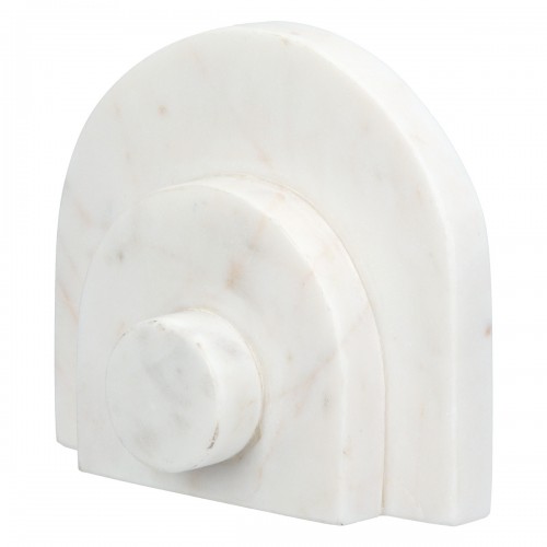 Βιβλιοθήκες Μάρμαρο Μπεζ Λευκό 12X5X11Cm 12X5X11Cm c495450