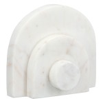 Βιβλιοθήκες Μάρμαρο Μπεζ Λευκό 12X5X11Cm 12X5X11Cm c495450
