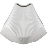  Βάζο Κεραμικό Λευκό 22X22X19Cm 22X22X19Cm c495452