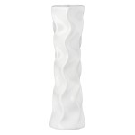  Βάζο Κεραμικό Λευκό Ποικιλία 3 φορές D13X46Cm D13X46Cm c495521