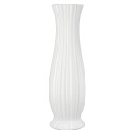  Βάζο Κεραμικό Λευκό Ποικιλία 3 φορές D13X46Cm D13X46Cm c495521
