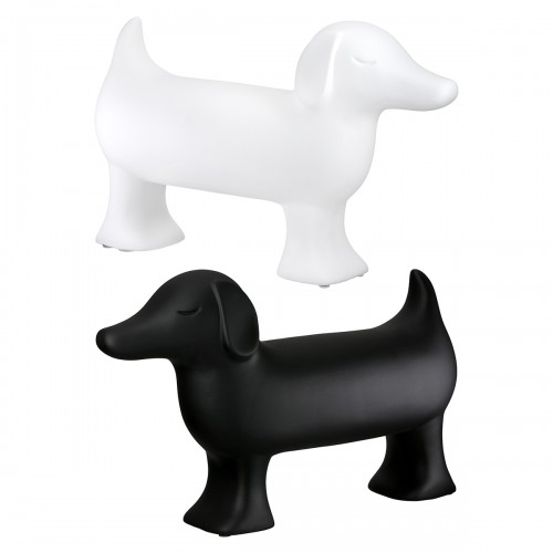  Figure Dog Ceramic Black White 2 Assorted 35X11X23Cm 35X11X23Cm c495530