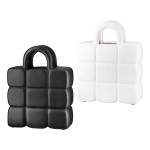  Βάζο Κεραμικό Μαύρο Λευκό 2 Ποικιλία 15X5X19Cm 15X5X19Cm c495544