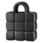  Βάζο Κεραμικό Μαύρο Λευκό 2 Ποικιλία 15X5X19Cm 15X5X19Cm c495544