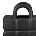  Βάζο Κεραμικό Μαύρο Λευκό 2 Ποικιλία 15X5X19Cm 15X5X19Cm c495544