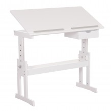 ΓΡΑΦΕΙΟ ΣΧΕΔΙΑΣΤΗΡΙΟ ΠΑΙΔΙΚΟ ASCENT HM18289 MDF ΣΕ ΛΕΥΚΟ 109x55x87 5Υεκ c495598