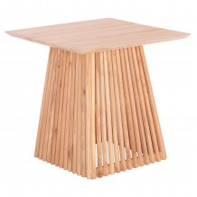 ΤΡΑΠΕΖΙ ΤΡΑΠΕΖΑΡΙΑΣ ΤΕΤΡΑΓΩΝΟ FRANTZ HM9458 01 ΜΑΣΙΦ MINDI ΞΥΛΟ 80 5x80 5x78 5Yεκ c495611