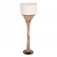 ΔΙΑΚΟΣΜΗΤΙΚΟ ΦΩΤΙΣΤΙΚΟ ΔΑΠΕΔΟΥ ALTAR HM4433 DRIFTWOOD--ΛΕΥΚΟ PVC Φ45x142Υεκ c495630