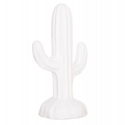 ΔΙΑΚΟΣΜΗΤΙΚΟΣ ΚΑΚΤΟΣ ΔΑΠΕΔΟΥ CACTUS HM4386 02S MDF ΣΕ ΛΕΥΚΟ 42x30x74Υεκ c495713