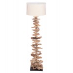 ΔΙΑΚΟΣΜΗΤΙΚΟ ΦΩΤΙΣΤΙΚΟ ΔΑΠΕΔΟΥ ALTAR HM4430 DRIFTWOOD--ΛΕΥΚΟ PVC Φ45x155Υεκ c495856