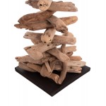 ΔΙΑΚΟΣΜΗΤΙΚΟ ΦΩΤΙΣΤΙΚΟ ΔΑΠΕΔΟΥ ALTAR HM4430 DRIFTWOOD--ΛΕΥΚΟ PVC Φ45x155Υεκ c495856