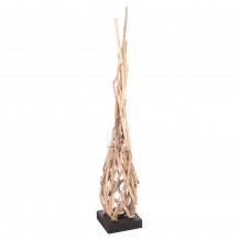 ΔΙΑΚΟΣΜΗΤΙΚΟ ΦΩΤΙΣΤΙΚΟ ΔΑΠΕΔΟΥ FLAMER HM4439 DRIFTWOOD ΣΕ ΦΥΣΙΚΟ 30x30x179Υεκ c495857