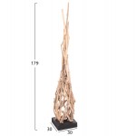 ΔΙΑΚΟΣΜΗΤΙΚΟ ΦΩΤΙΣΤΙΚΟ ΔΑΠΕΔΟΥ FLAMER HM4439 DRIFTWOOD ΣΕ ΦΥΣΙΚΟ 30x30x179Υεκ c495857