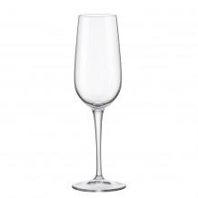 Γυάλινο Ποτήρι Σαμπάνιας 21 5cl φ6 6x21 2cm Inventa BORMIOLI ROCCO - Σετ 24 c495885