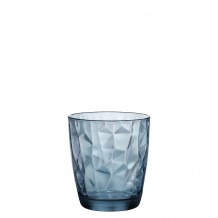 Γυάλινο Ποτήρι Χαμηλό 38 5cl φ9 1x10 3cm Μπλε διαφανές Diamond BORMIOLI ROOCO - Σετ 6 c495924