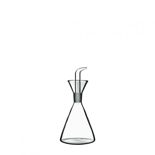 Γυάλινη Φιάλη λαδιού με κωνικό σχήμα 25cl φ9 1x15 3cm Thermic Glass LUIGI BORMIOLI - Σετ 6 c495925